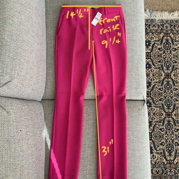 Ann Taylor Straight Pant Size 0 - Picture 3 of 9